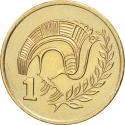 1 Cent 1983-2004, KM# 53, Cyprus