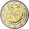 2 Euro 2009, KM# 89, Cyprus, 10th Anniversary of the European Monetary Union and the Introduction of the Euro
