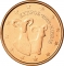 1 Euro Cent 2008-2024, KM# 78, Cyprus