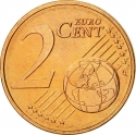 2 Euro Cent 2008-2024, KM# 79, Cyprus