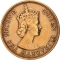 5 Mils 1955-1956, KM# 34, Cyprus, Elizabeth II