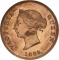 1/2 Piastre 1879-1900, KM# 2, Cyprus, Victoria