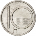 10 Haleru 1993-2003, KM# 6, Czech Republic