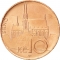 10 Korun 1993-2024, KM# 4, Czech Republic