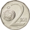 2 Koruny 1993-2024, KM# 9, Czech Republic
