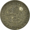 2 Halere 1923-1925, KM# 5, Czechoslovakia