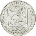 5 Haleru 1977-1990, KM# 86, Czechoslovakia