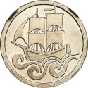 1/2 Gulden 1923-1927, KM# 144, Danzig