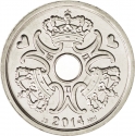 1 Krone 1992-2023, KM# 873, Denmark, Margrethe II