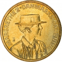 20 Kroner 1990, KM# 870, Denmark, Margrethe II, 50th Anniversary of Birth of Queen Margrethe II