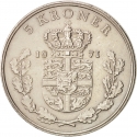 5 Kroner 1960-1972, KM# 853, Denmark, Frederick IX
