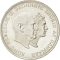 5 Kroner 1960, KM# 852, Denmark, Frederick IX, 25th Wedding Anniversary of King Frederick IX and Queen Ingrid