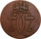 1 Skilling 1771, KM# 616, Denmark, Christian VII