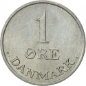 1 Øre 1948-1972, KM# 839, Denmark, Frederick IX
