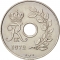25 Øre 1966-1972, KM# 855, Denmark, Frederick IX