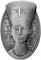 200 Francs 2023, KM# 132, Djibouti, Legends of Egypt, Nefertiti