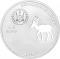 250 Francs 2018, KM# 74, Djibouti, Shapes of Africa, Springbok
