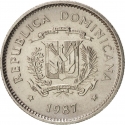 10 Centavos 1983-1987, KM# 60, Dominican Republic