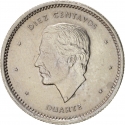 10 Centavos 1983-1987, KM# 60, Dominican Republic