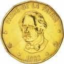 1 Peso 1991-2008, KM# 80, Dominican Republic