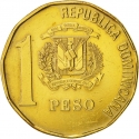 1 Peso 1991-2008, KM# 80, Dominican Republic