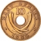 10 Cents 1949-1952, KM# 34, East Africa, George VI