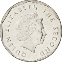 1 Dollar 2002-2007, KM# 39, East Caribbean States, Elizabeth II