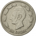 1 Sucre 1937-1946, KM# 78, Ecuador