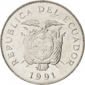 50 Sucres 1988-1991, KM# 93, Ecuador
