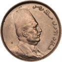10 Milliemes 1924, KM# 334, Egypt, Fuad I
