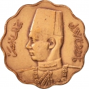 5 Milliemes 1938-1943, KM# 360, Egypt, Farouk I