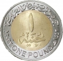 1 Pound 2022, KM# 1082, Egypt, International Day of Persons with Disabilities