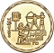 100 Pounds 1992, KM# 719, Egypt, Barcelona 1992 Summer Olympics, Archery