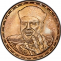 5 Pounds 1998, KM# 860, Egypt, Death of Shaykh Al-Sha'raawi