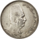 10 Qirsh 1923, KM# 337, Egypt, Fuad I