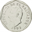 10 Centavos 1992-1994, KM# 155a, El Salvador