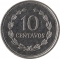 10 Centavos 1995-1999, KM# 155b, El Salvador