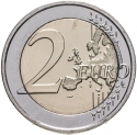 2 Euro 2023, KM# 108, Estonia, Estonian National Symbols, Barn Swallow