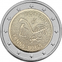 2 Euro 2021, KM# 97, Estonia, Finno-Ugric Peoples
