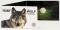 2 Euro 2021, KM# 98, Estonia, Estonian National Symbols, Wolf, Coincard