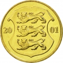 1 Kroon 1998-2006, KM# 35, Estonia