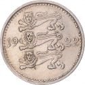 3 Marka 1922, KM# 2, Estonia