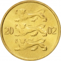 10 Senti 1991-2008, KM# 22, Estonia