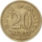 20 Senti 1935, KM# 17, Estonia