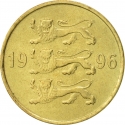 20 Senti 1992-1996, KM# 23, Estonia