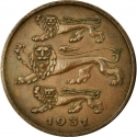 5 Senti 1931, KM# 11, Estonia