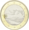 1 Euro 2007-2024, KM# 129, Finland, Republic, New mintmark (Lion)