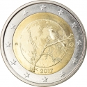 2 Euro 2017, KM# 253, Finland, Republic, Finnish Nature