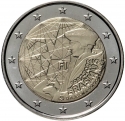 2 Euro 2022, KM# 305, Finland, Republic, 35th Anniversary of the Erasmus Programme
