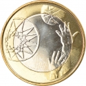 5 Euro 2015, KM# 237, Finland, Republic, Sports, Basketball